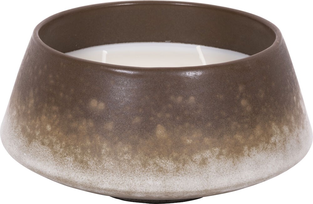 Duftlys i keramikkskål