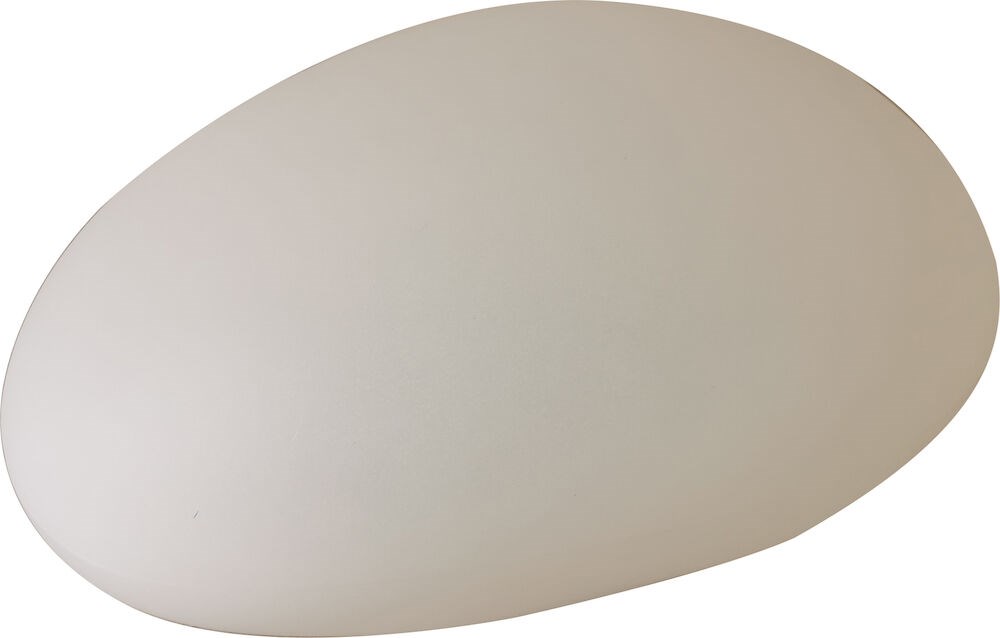 Stein solcellelampe, hvit