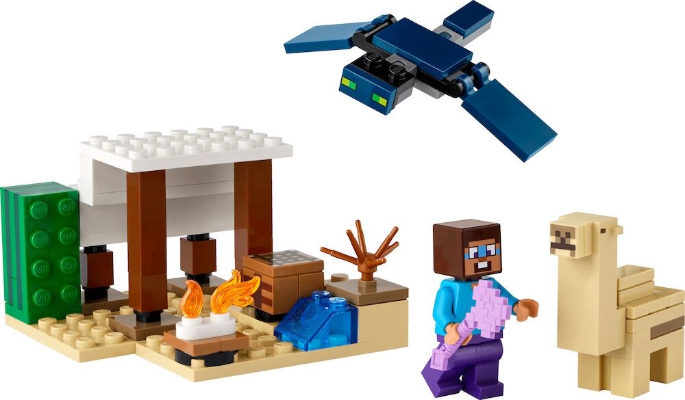 LEGO Minecraft Steves Ørkenekspedisjon