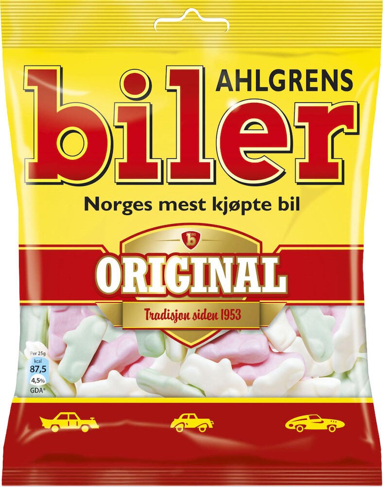 Ahlgrens Biler original 160g