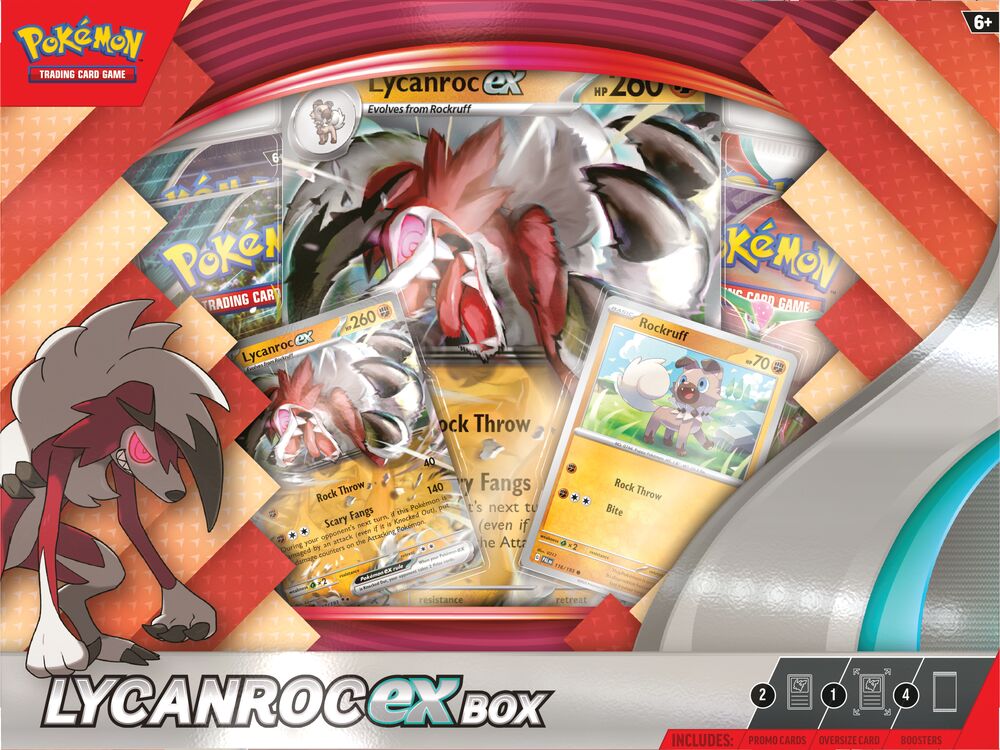 Pokemon Gaveeske EX Lycanroc Høst 24