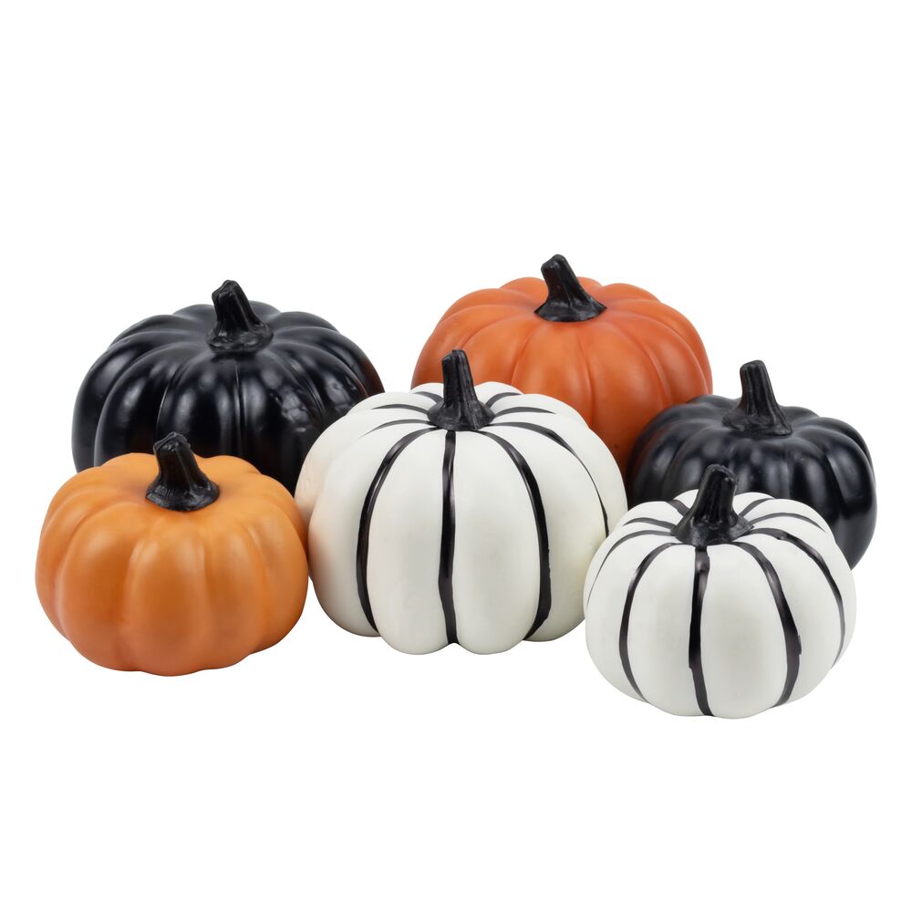 Dekorgresskar Halloween 6pk