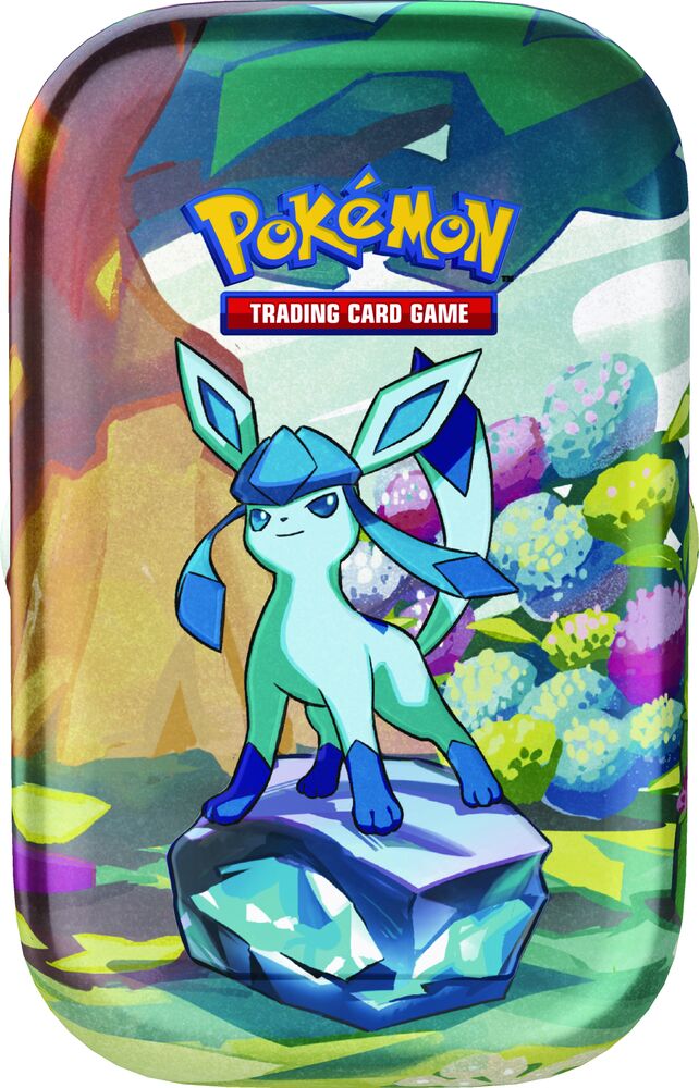 Prismatic Evolutions Mini Tin