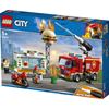 LEGO CITY BRANNSLOKKING P&#197; BURGERBAR