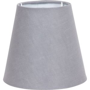 Lampeskjerm, Lin lys grå, H13cm