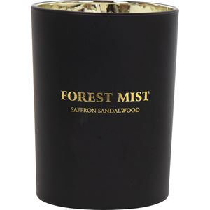 Duftlys Forest Mist, sort og gull