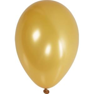 Ballonger, 8pk gull metallic