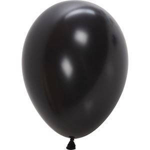 Ballonger, 8pk, sort