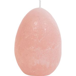 Rustikk figurlys, Rosa egg, 8cm