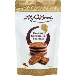 LILY O'BRIEN'S CREAMY CARAMELS WITH SEA SALT 120G