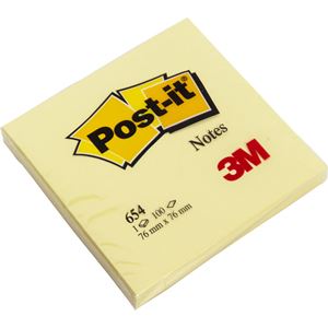 Post-it notatblokk 76x76mm