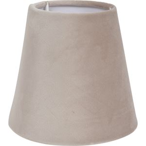 Lampeskjerm, Velvet Beige, H13cm