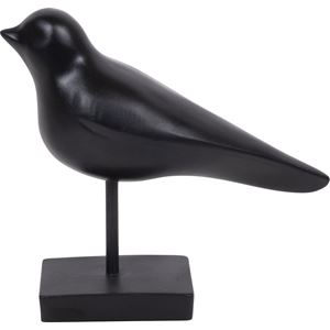 Fugl på stett, sort