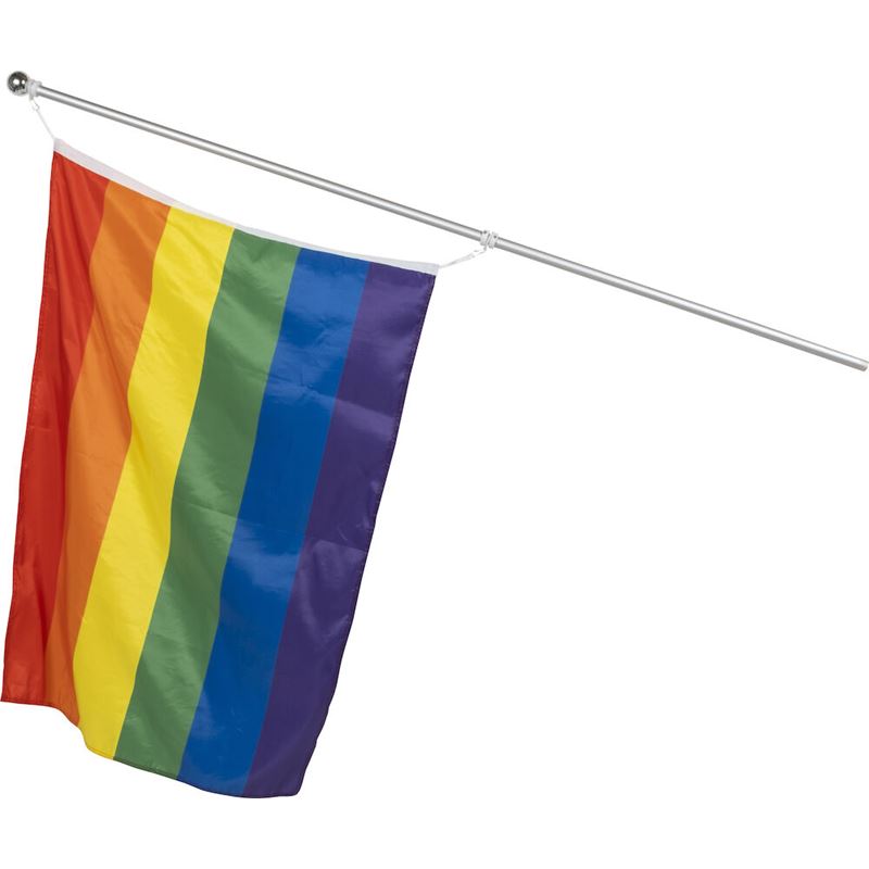 Balkongflagg Regnbue