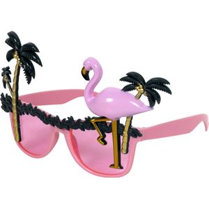 Morobriller Flamingo og Palme