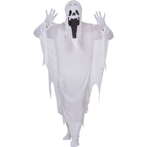 Kostyme Spøkelse Maske og Kappe, Voksen OneSize