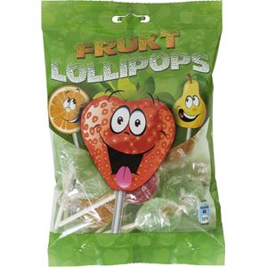 Frukt lollipops 99g