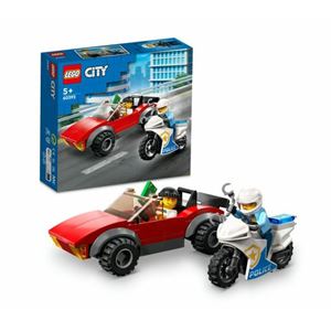 LEGO City Politimotorsykkel på biljakt
