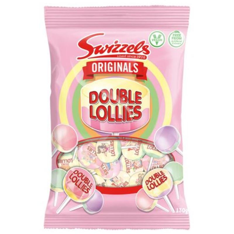 Swizzels Doulble Lolly Bag 130g