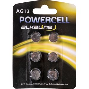 Knappbatteri AG13 6pk